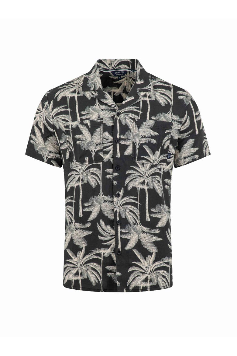 Holborn Printed Short Sleeve Shirt, Alternate, color, Black
