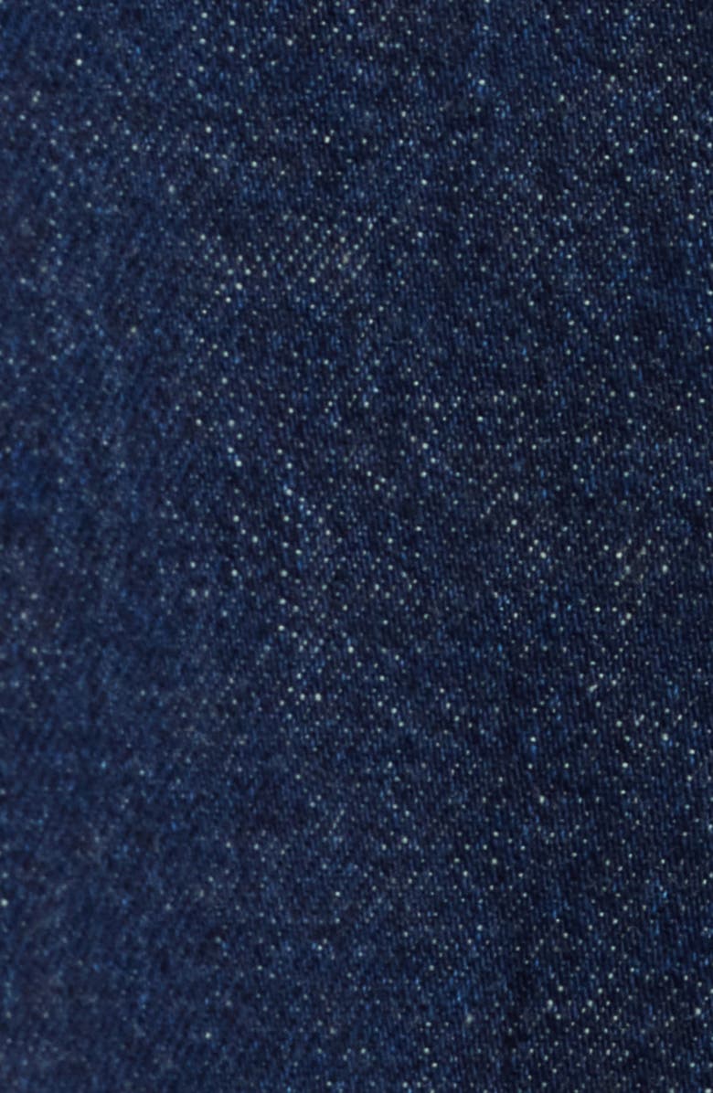 THE GREAT. The Denim Swing Jacket, Alternate, color, Midnight Rinse