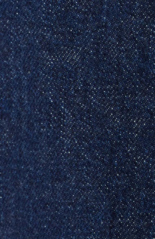 The Great . The Denim Swing Jacket In Blue