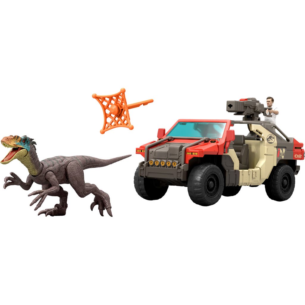 JURASSIC WORLD Rebirth Launch N' Battle Vehicle Playset in None  product