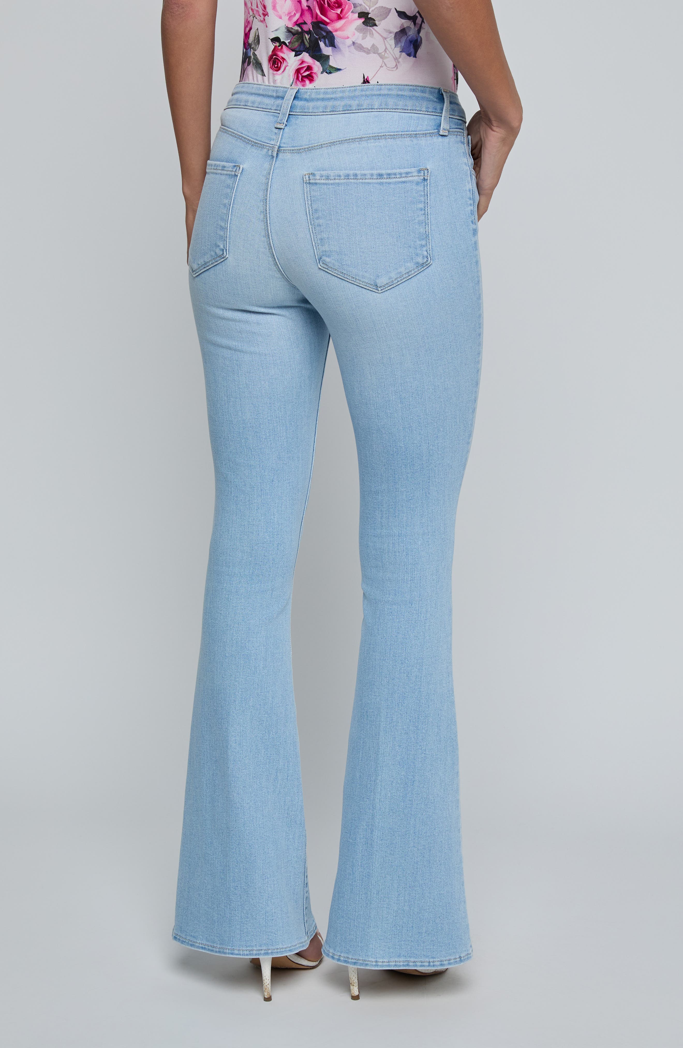 Taney Sneaker Flare Jeans - image 2