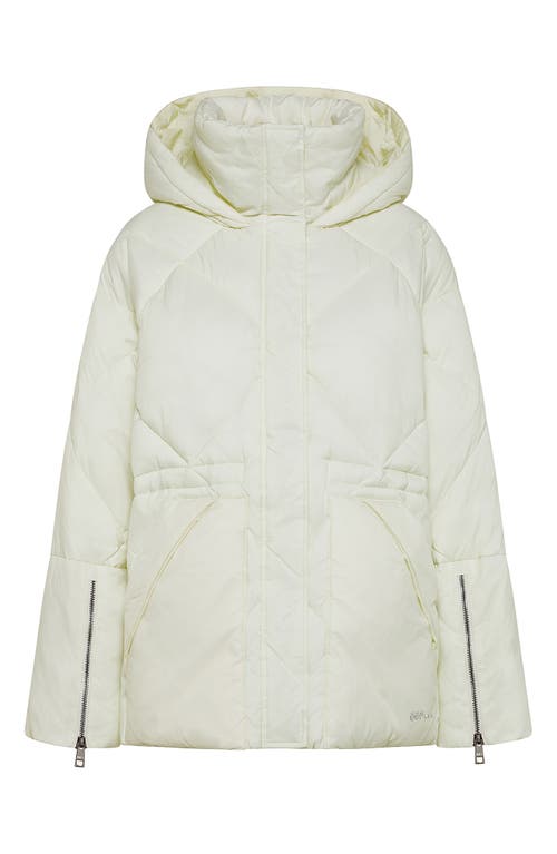 Oof Wear Quilted Water Repellent Hooded Jacket In White