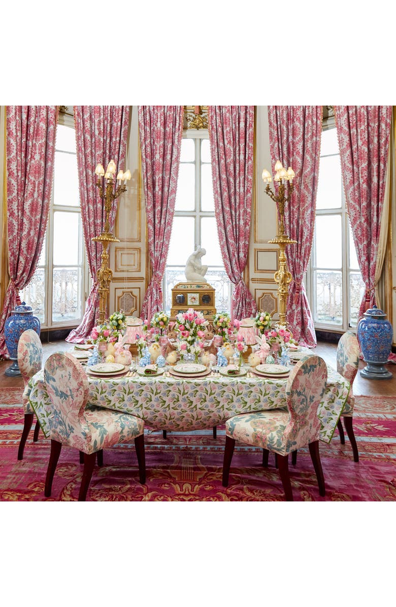 Mrs. Alice Josephine Garland Starter Plate, Alternate, color, Pink