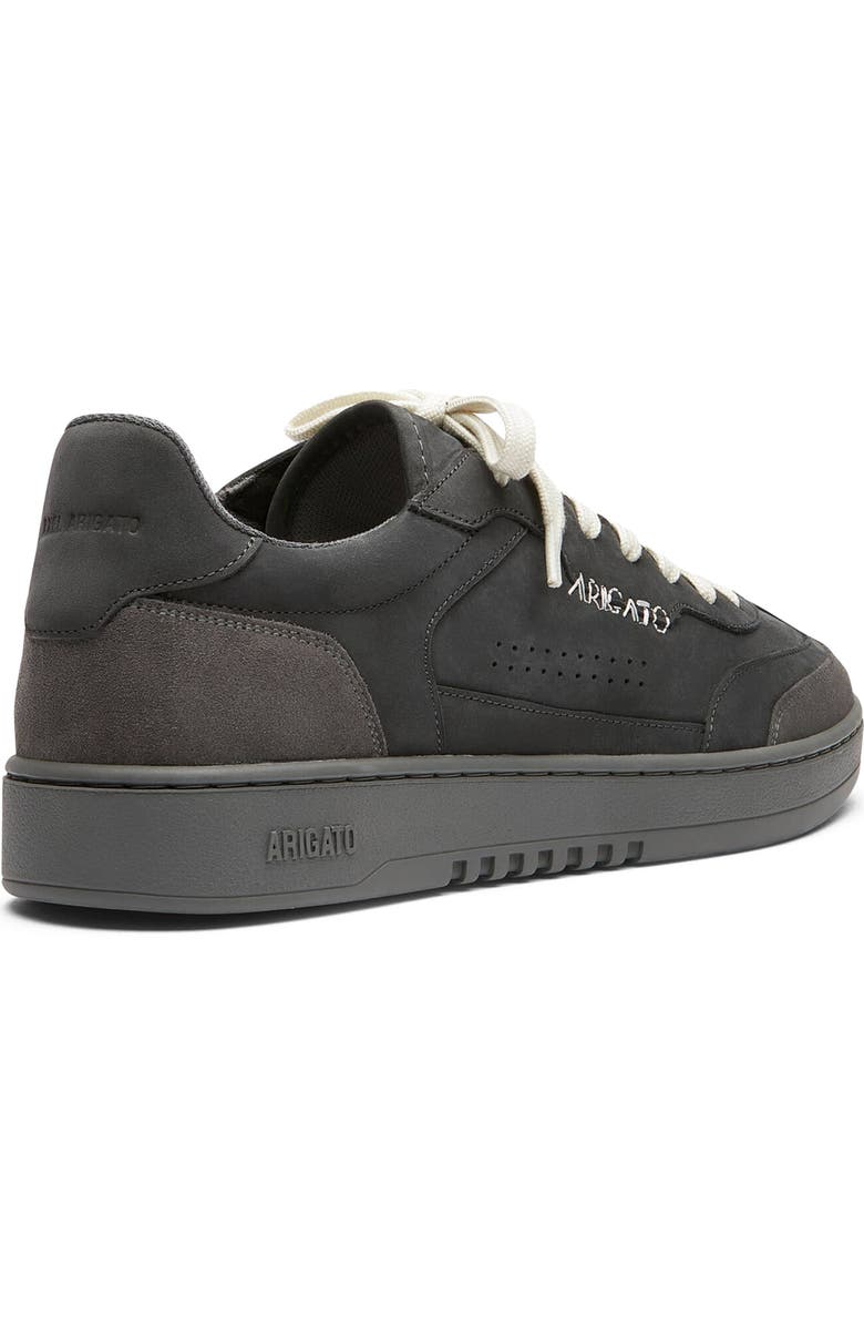 Axel Arigato Dice T-Toe Leather Sneaker, Alternate, color, Off Black/Off Black