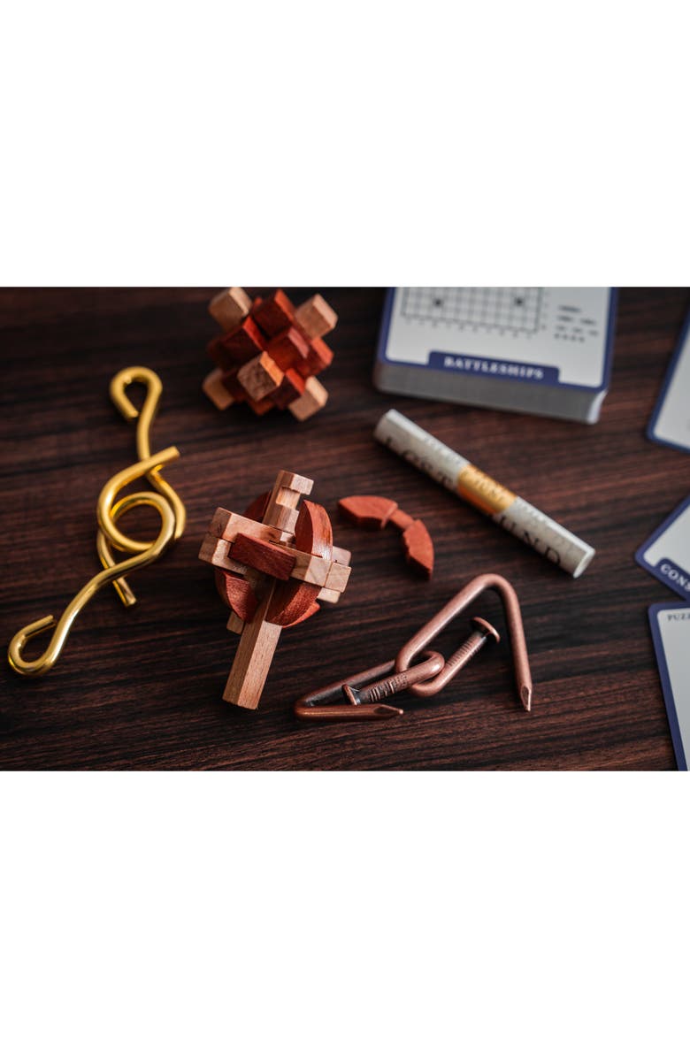 Professor Puzzle Ancient Civilizations Five, Puzzle Set, 3D Handheld Brainteaser, Alternate, color, Multicolored