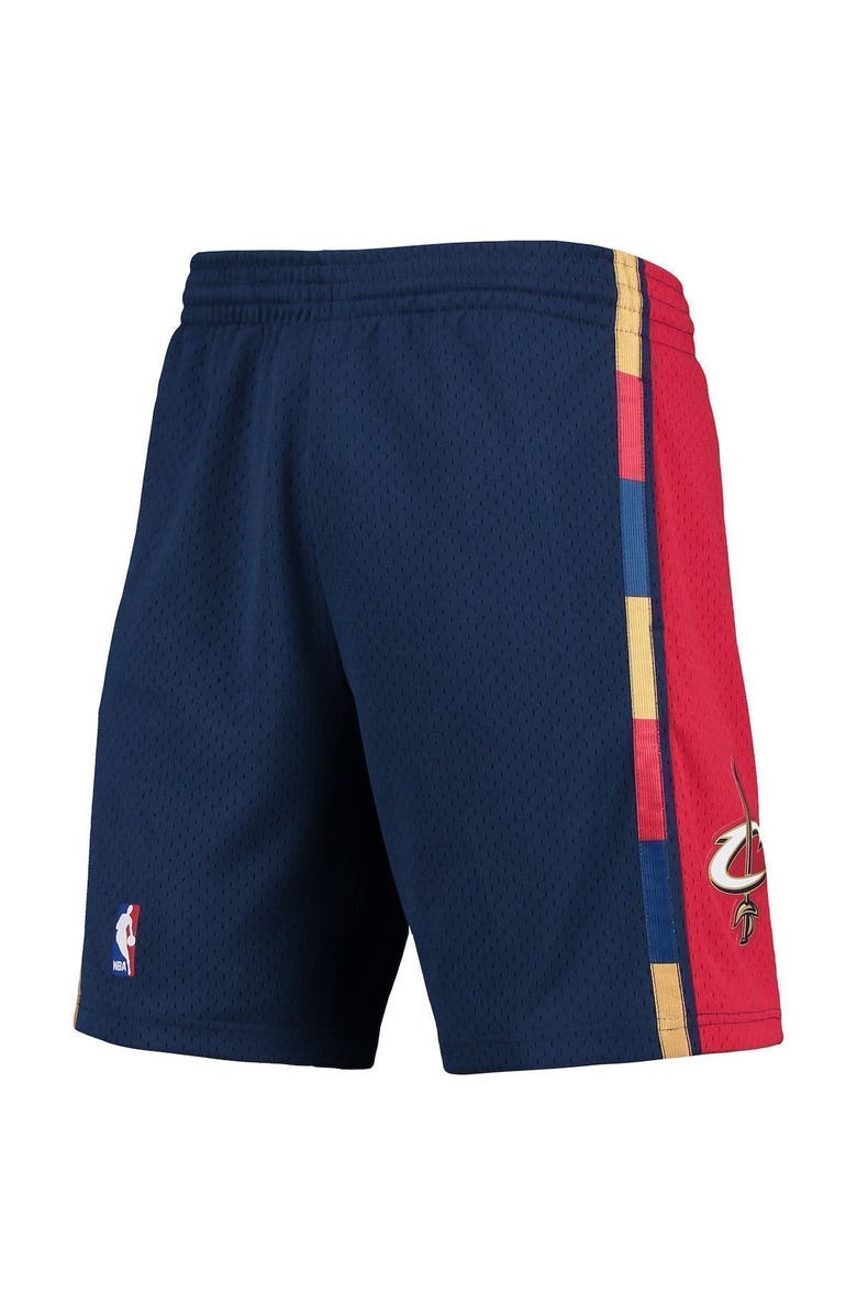 Mitchell & Ness Men's Mitchell & Ness Navy Cleveland Cavaliers 2008-09 Hardwood Classics Swingman Shorts, Alternate, color, 