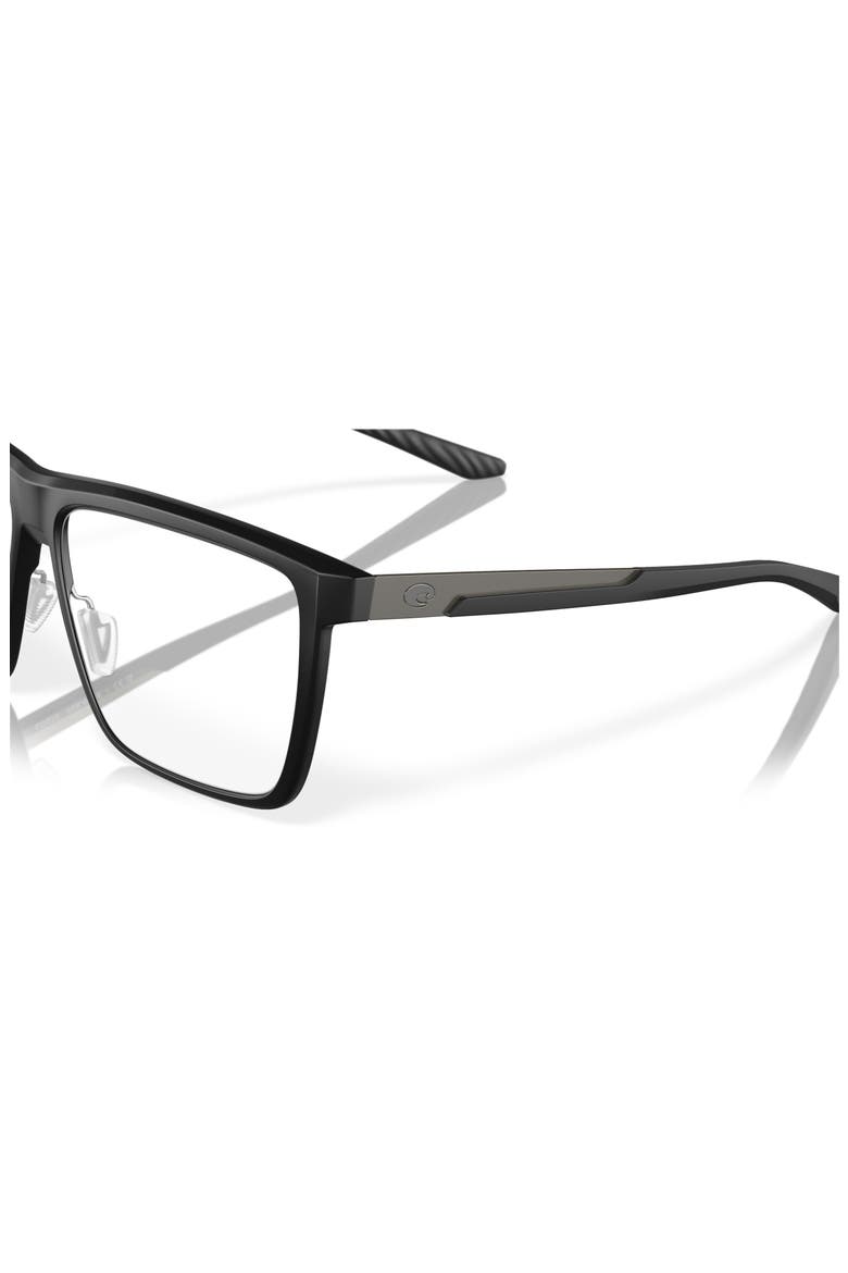 57mm Rectangle optical glasses, Alternate, color, Black