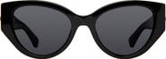 Kurt Geiger London Shoreditch 53mm Gradient Round Sunglasses