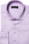 MASUTTO Lian Solid 3 Button-Up Long Sleeve Shirt