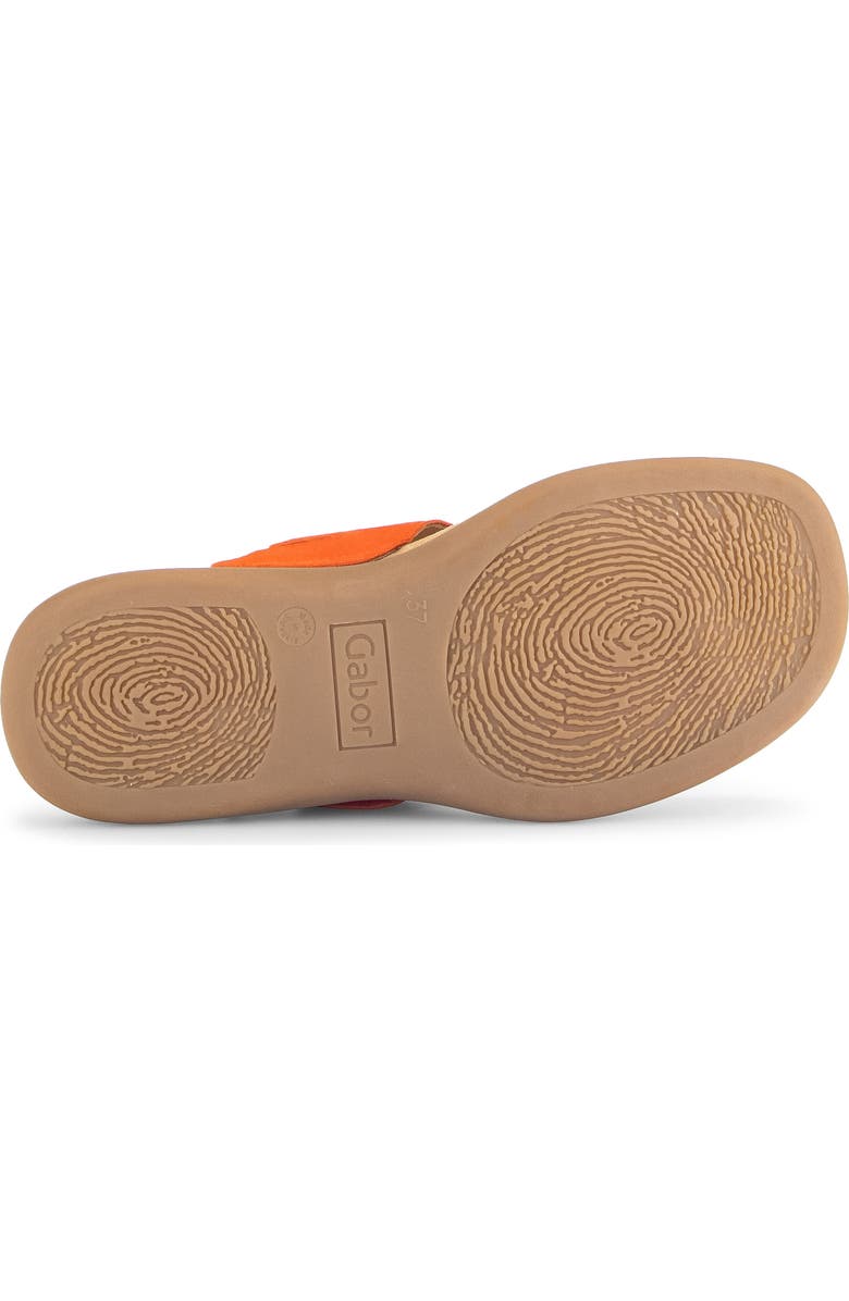 Gabor Flip Flop, Alternate, color, Pumpkin