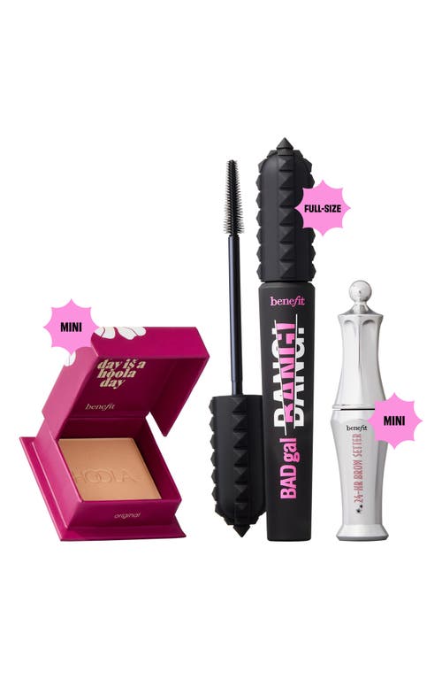 Benefit Cosmetics Gamejoy 3-piece Makeup Gift Set $64 Value In Transparent