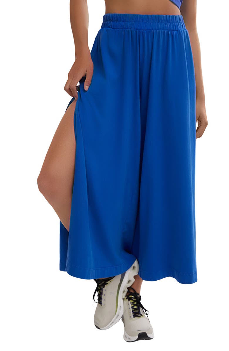 Free People FP Movement Hot Shot Slit Wide Leg Pants, Alternate, color, 