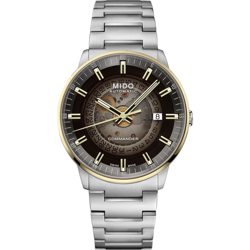 Mido Commander Gradient Automatic Bracelet Watch, 40mm