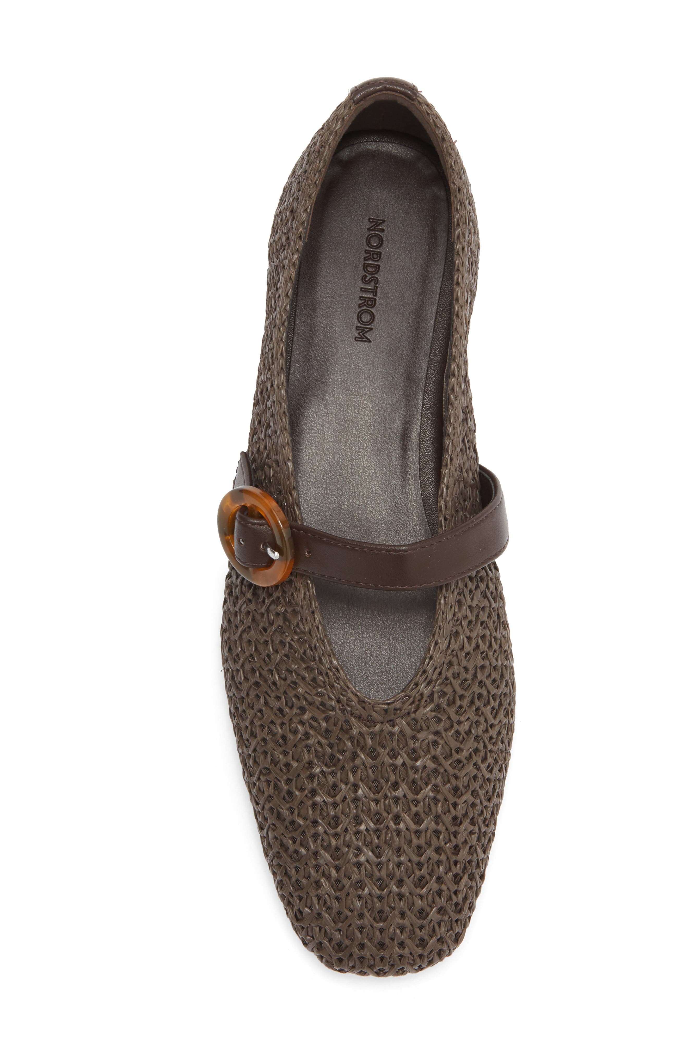 Scout Mary Jane Flat, Alternate, color, BROWN CHOCOLATE