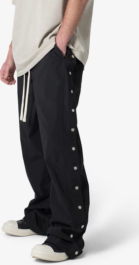 【KOOLOSET】Nylon Snap Layered Pants Side-Snap-Nylon-Pants-