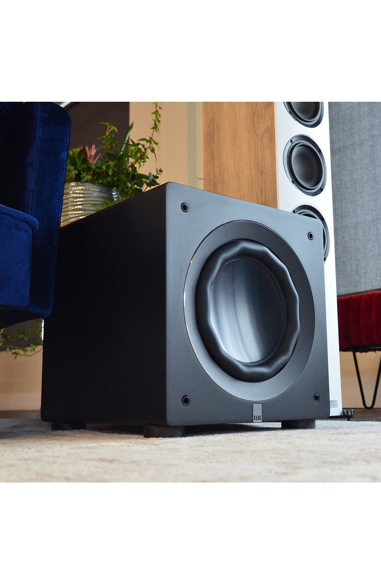 ELAC RS500 Varro Reference 10 Inch Smart Subwoofer - Each, Alternate, color, Black
