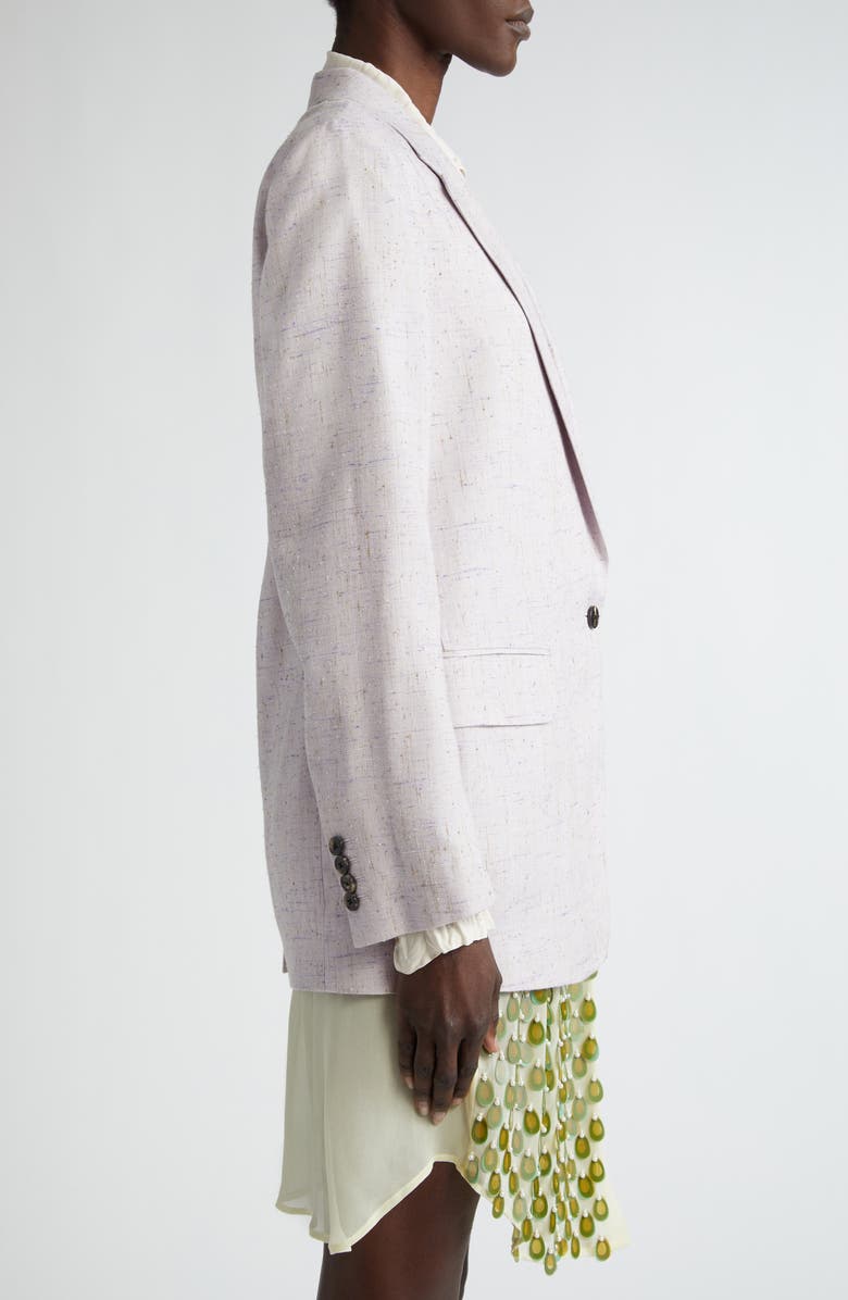 Dries Van Noten Loose Fit One-Button Blazer, Alternate, color, 
