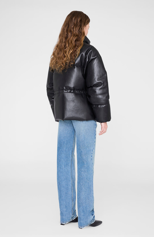 Anine Bing Oslo Puffer Jacket In Black