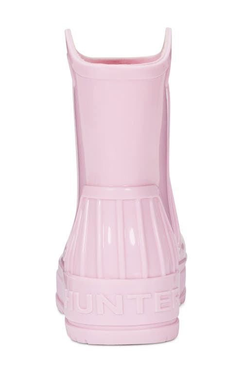 Hunter Kids' Georgey Waterproof Rain Boot In Pink