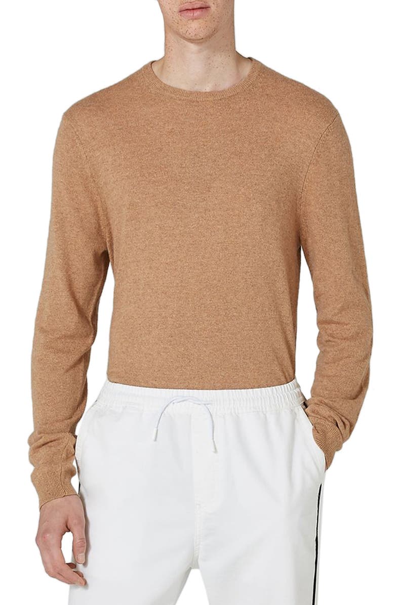 Topman Crewneck Sweater, Main, color, 