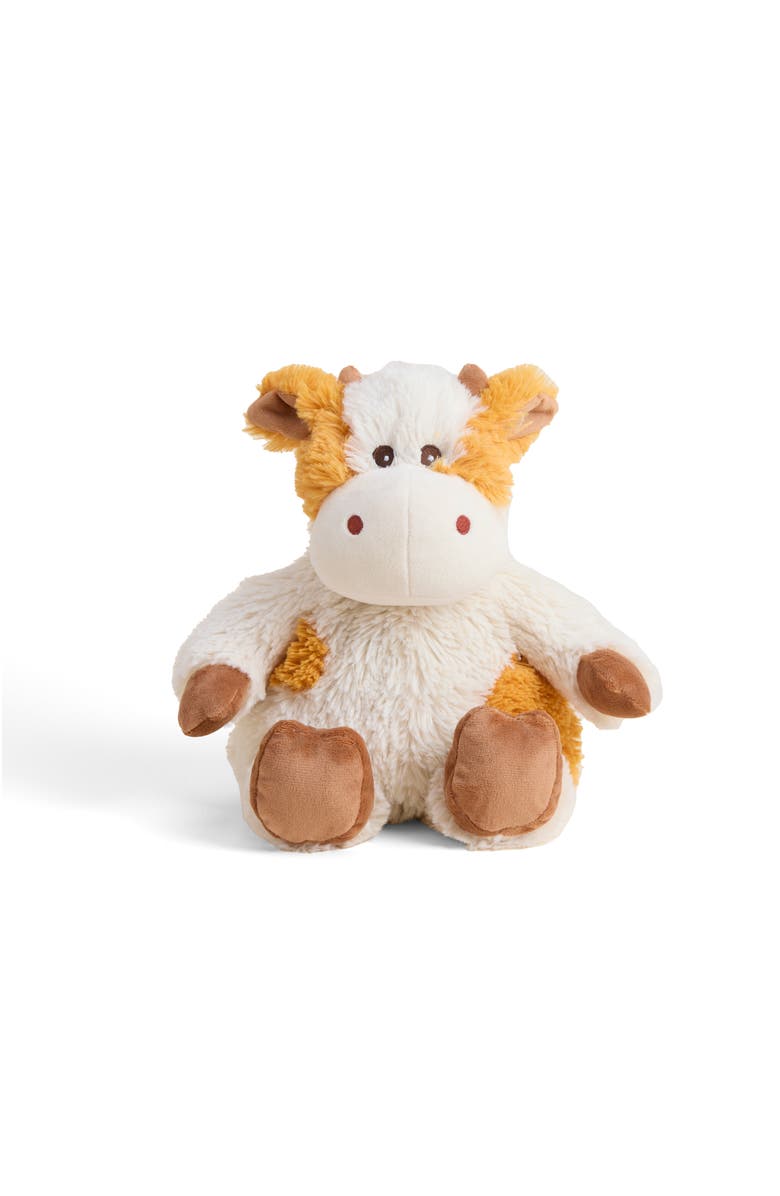Warmies Pumpkin Spice Cow Plush Toy, Alternate, color, Multi Color
