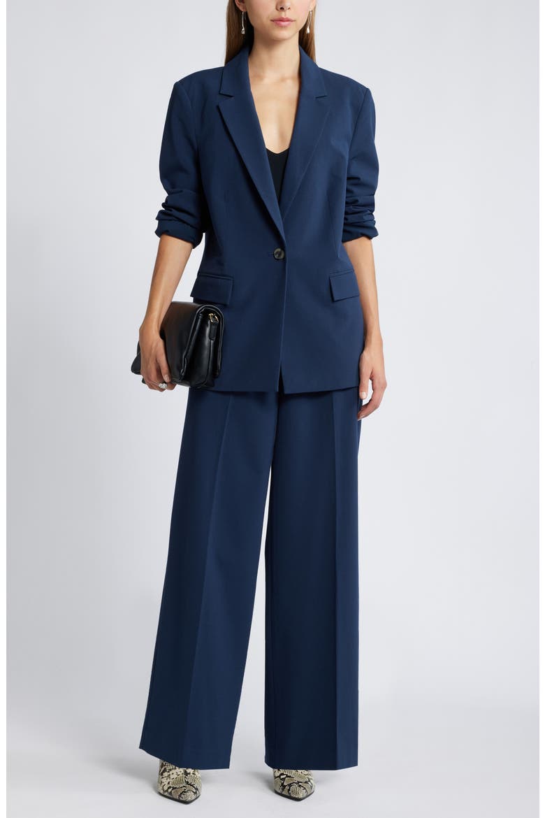 Relaxed Fit Blazer, Alternate, color, NAVY BLAZER