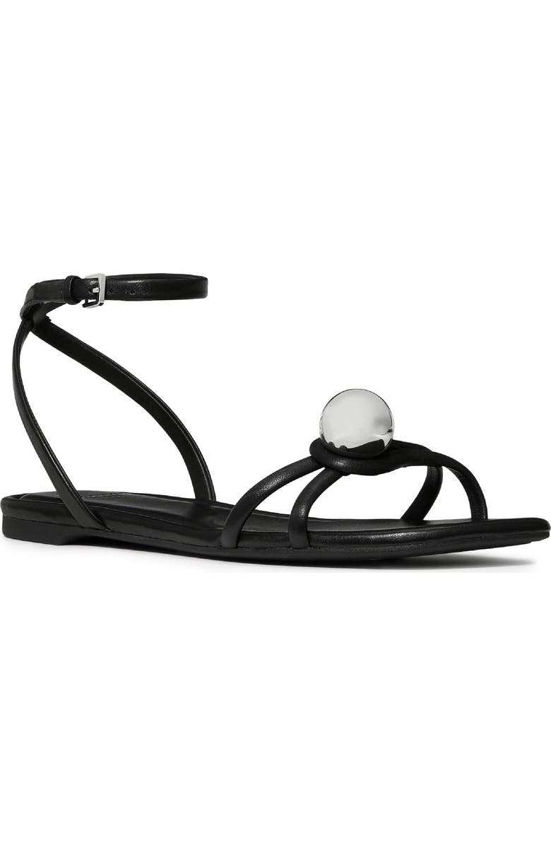 Kate Spade New York harmony ankle strap sandal, Main, color, Black