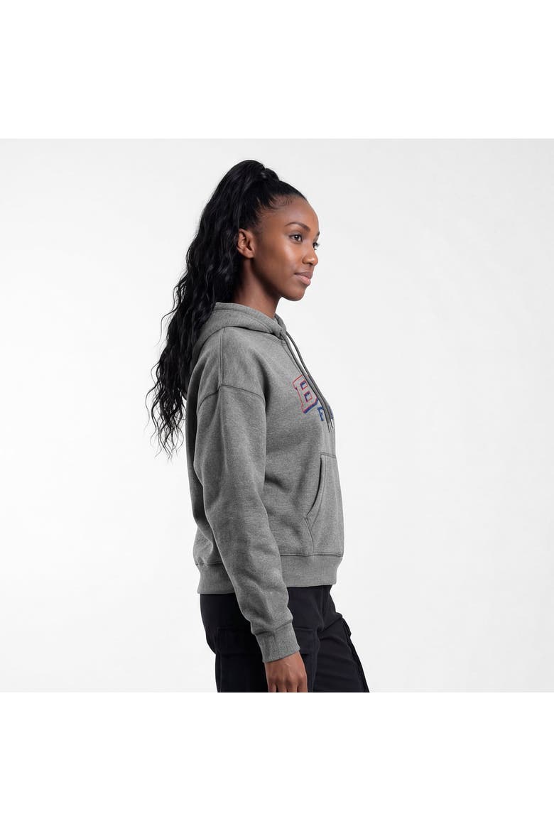 Women's Champion Gray Buffalo Bills Triumph Tri-Blend Hoodie, Alternate, color, Gray