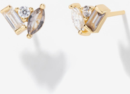 Little Sky Stone Seraphina Moissanite Spinel Stud Earrings
