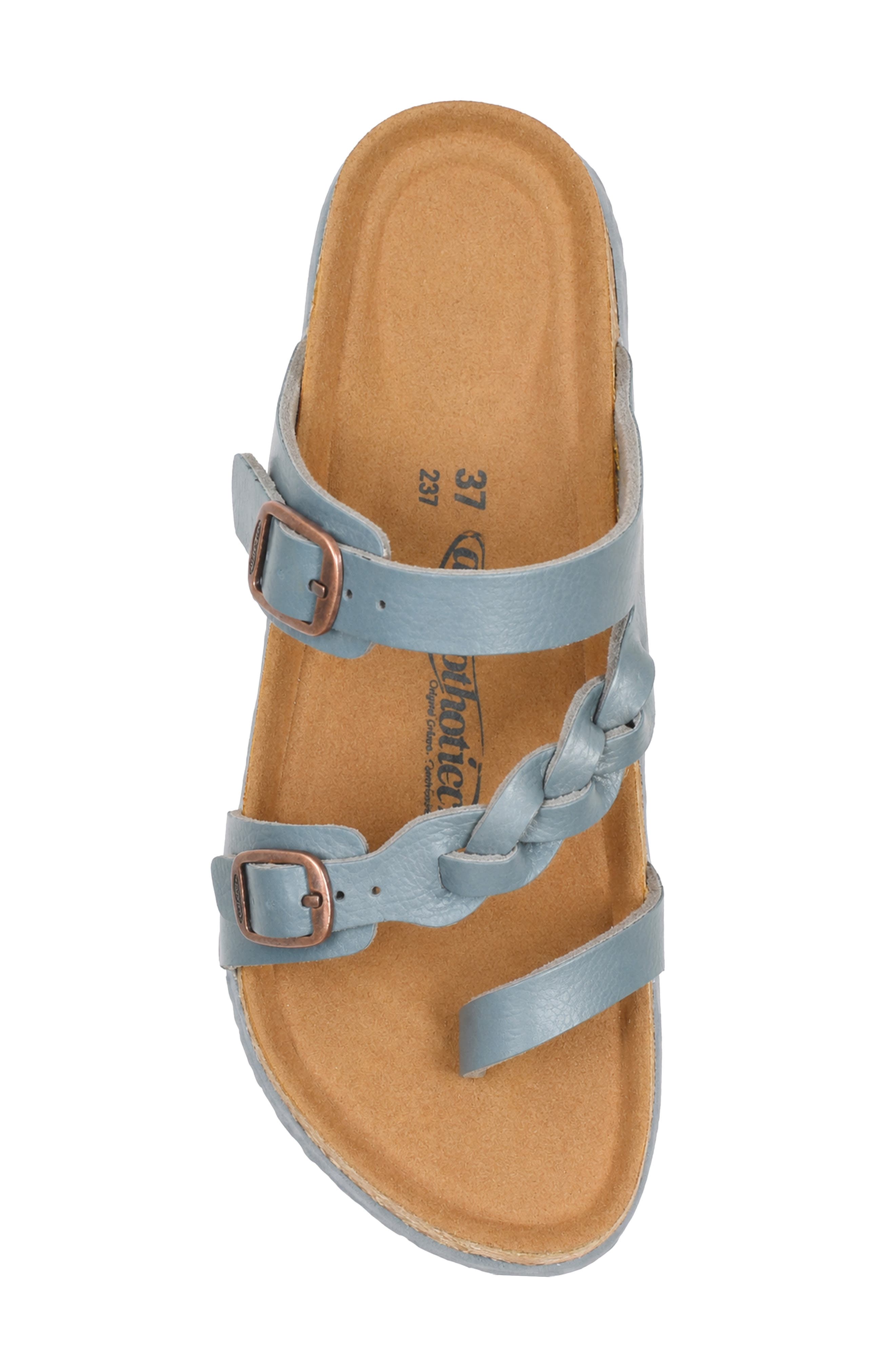 Seraph Slide Sandal, Alternate, color, LIGHT BLUE