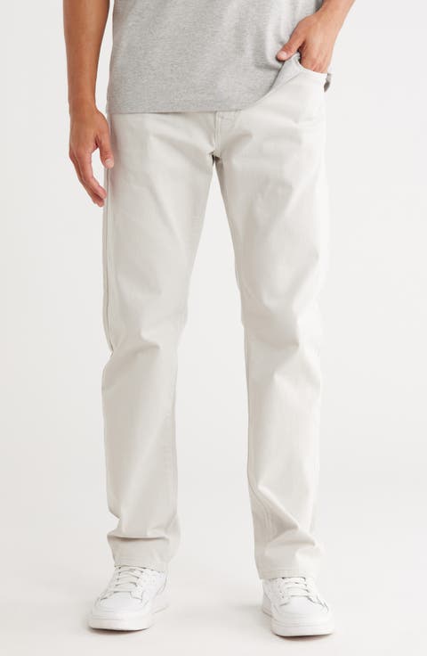 Zach Straight Leg Twill Pants
