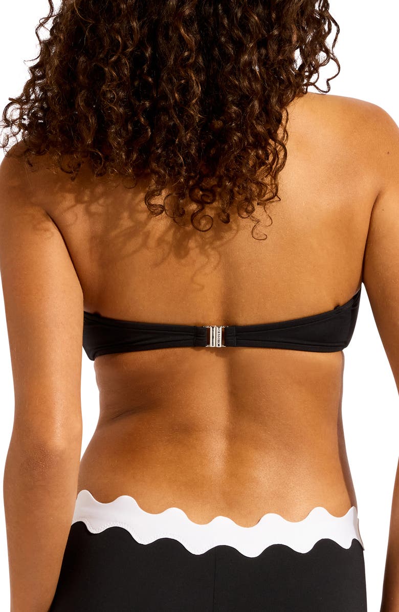 Seafolly Contrast Trim Bikini Top, Alternate, color, 