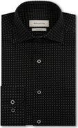 Bugatchi Devon OoohCotton® Micro Dot Print Button-Up Shirt