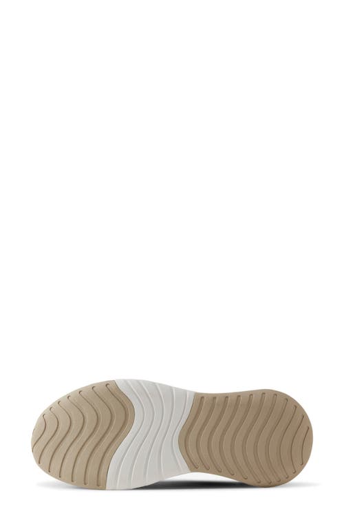 Allbirds Courier Twill Sneaker In Natural Black/blizzard