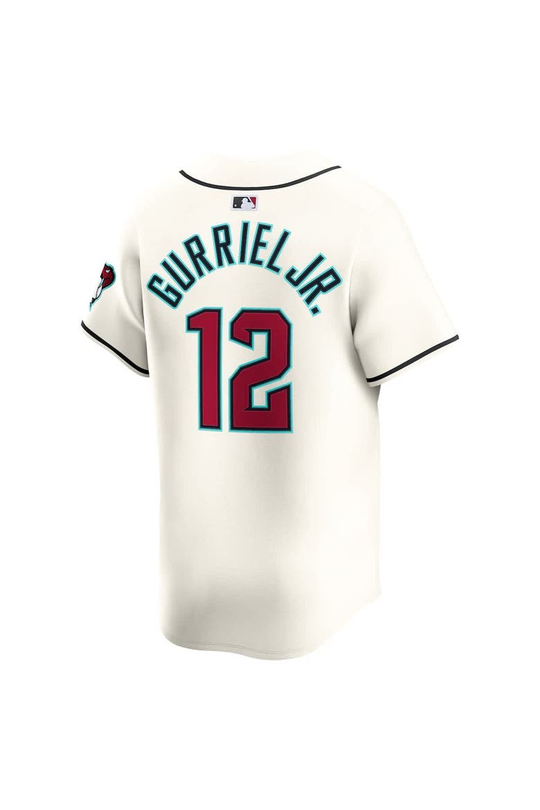 Men's Nike Lourdes Gurriel Jr. Cream Arizona Diamondbacks Home Limited Player Jersey, Alternate, color, Cream