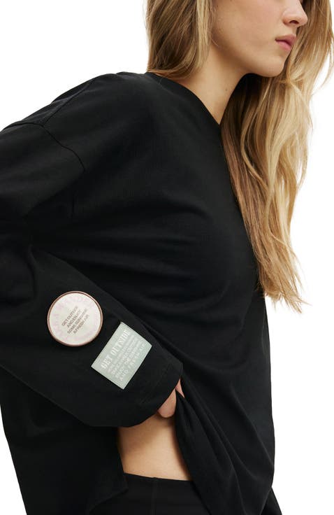 Women's Active Long Sleeve Graphic Crew