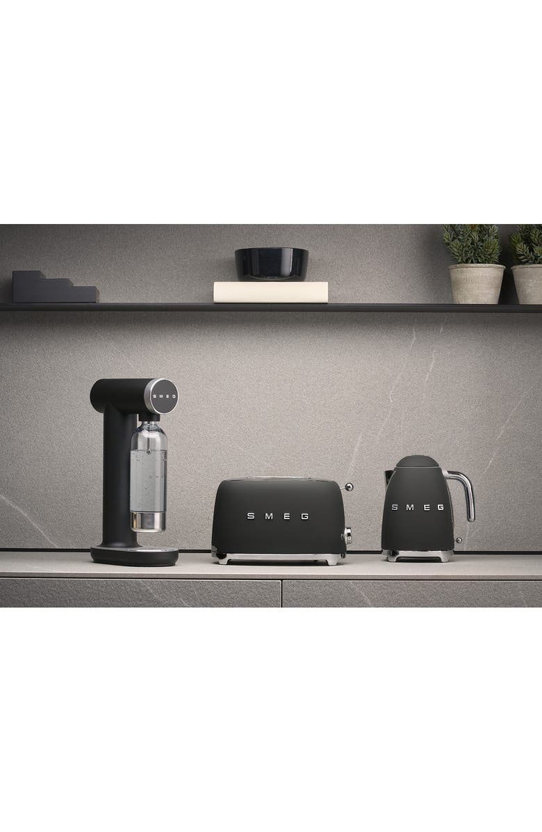 smeg Sparkling Water Maker, Alternate, color, Matte Black