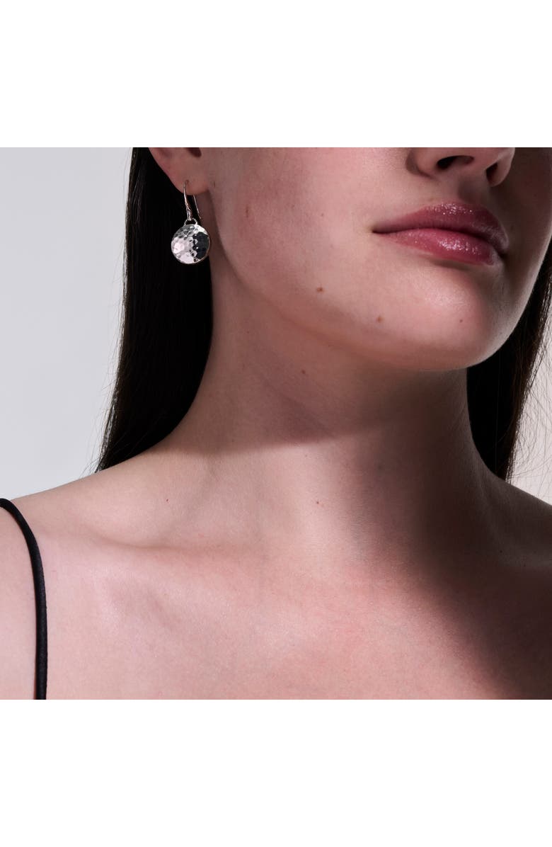 John Hardy Palu Dot Drop Earrings, Alternate, color, Silver