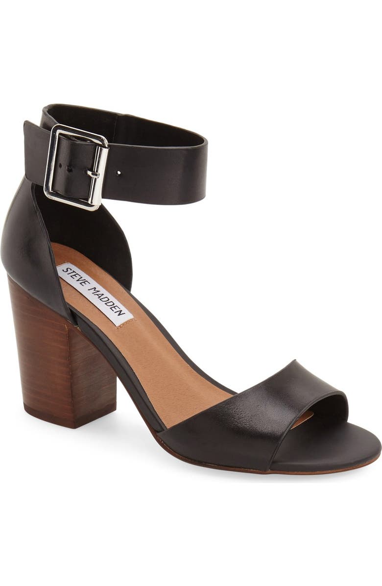 Steve Madden 'Estoria' Ankle Strap Sandal, Main, color,