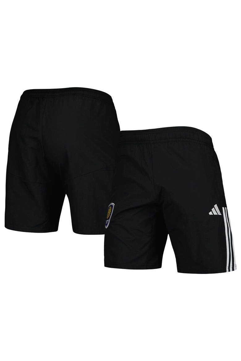 Men's adidas Black Orlando City SC Downtime Shorts, Main, color, Black