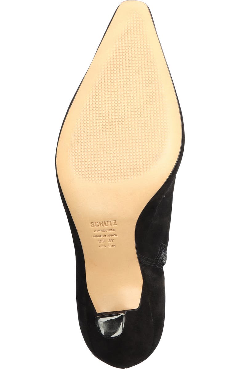 Schutz Tarah Pointed Toe Bootie, Alternate, color,