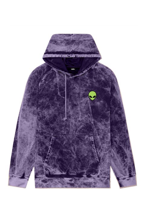 Alien Midweight Mineral Washed Hoodie