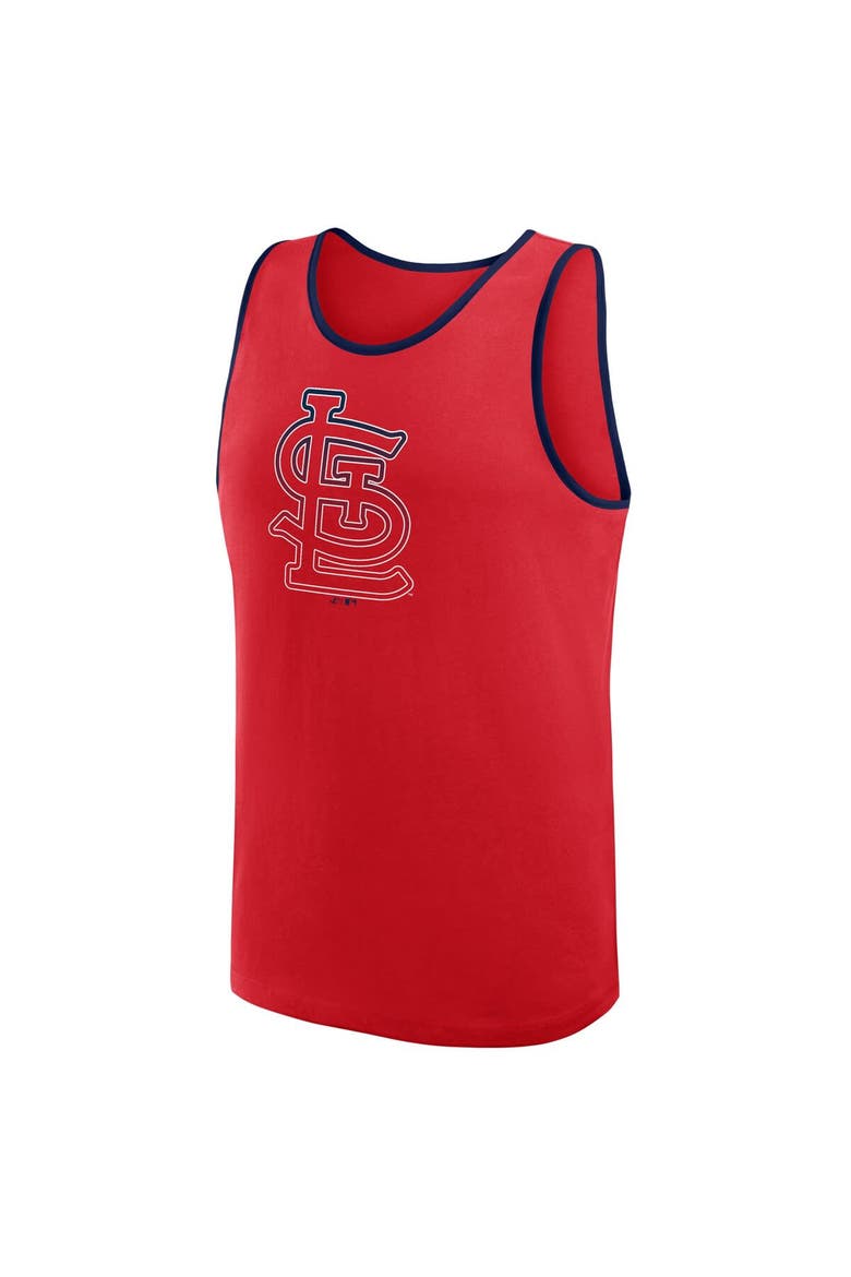 Men's Logo Athletic Red St. Louis Cardinals Unmatched Success Tank Top, Alternate, color, Red