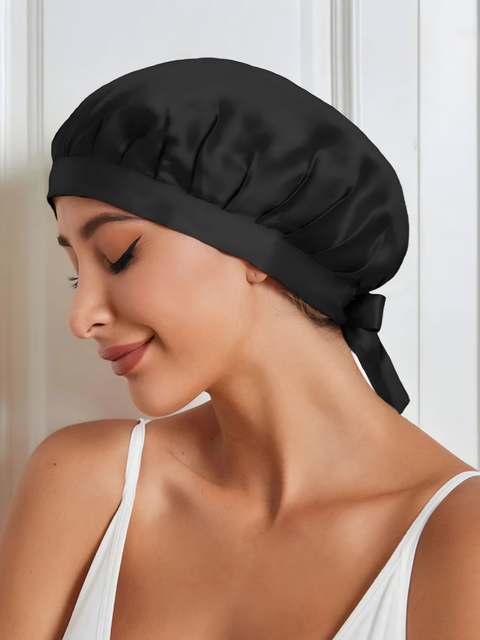 Pure Silk Classic Ribbon Bonnet