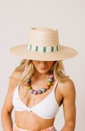 Sunshine Tienda Viana Resort Palm Straw Sun Hat