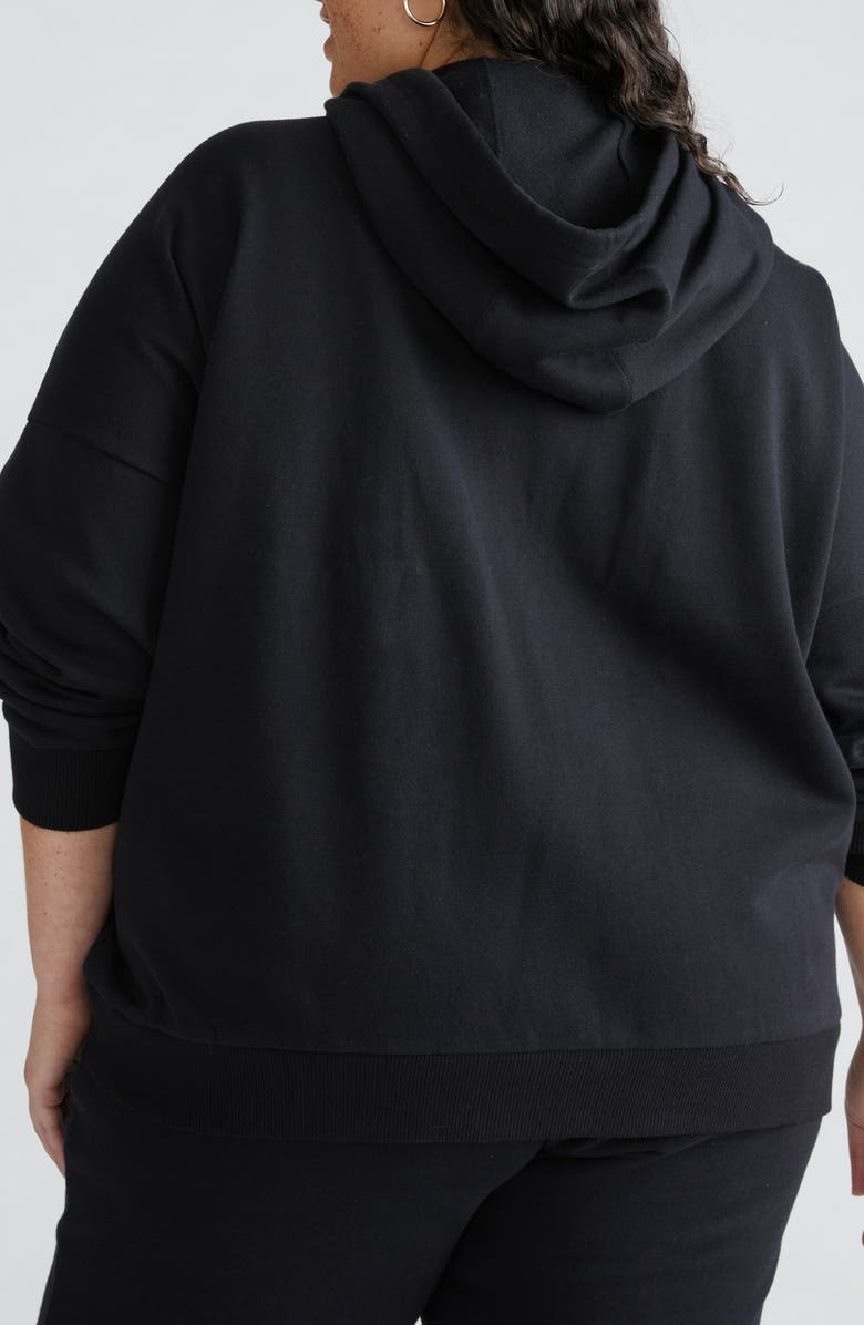 Universal Standard Lyria Fleece Hoodie, Alternate, color,