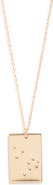 Set & Stones Zodiac Constellation Pendant Necklace
