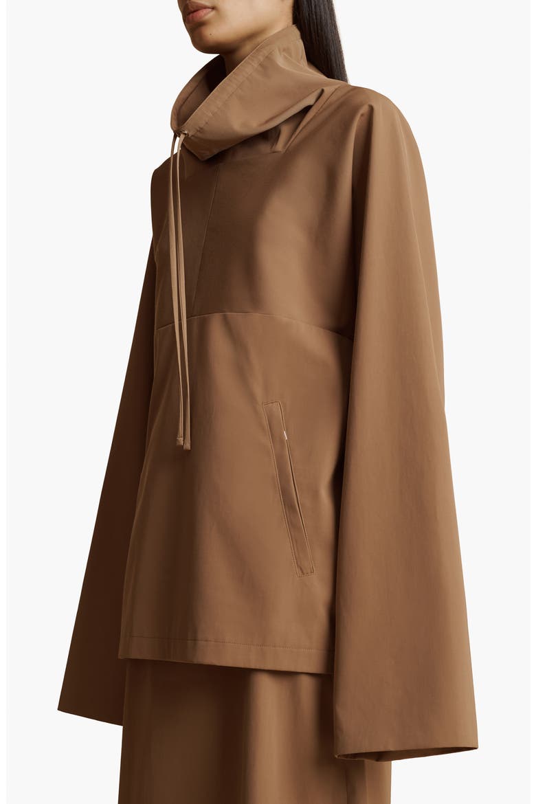 The Paulson Water Repellent Twill Anorak, Alternate, color, BROWN