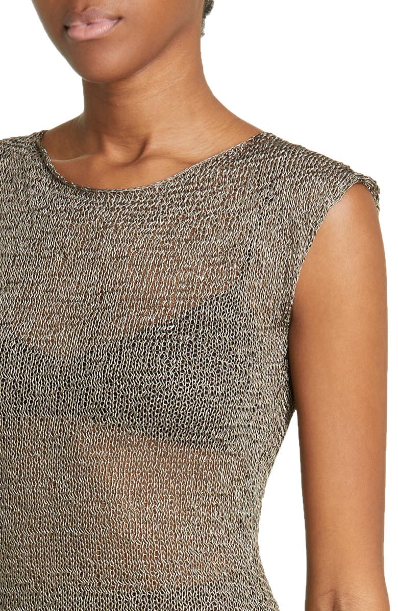 Paloma Wool Austin Sheer Knit Mini Sweater Dress, Alternate, color,