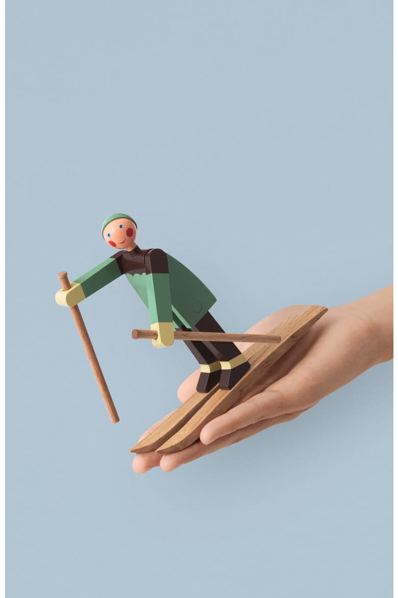 Kay Bojesen The Skier Boy, Alternate, color, Multi